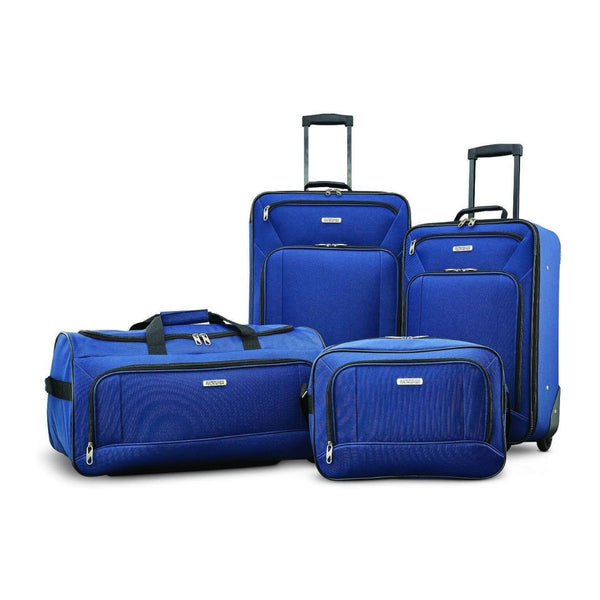 4-Piece American Tourister Fieldbrook XLT Softside Upright Luggage Set