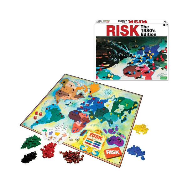 Risk Strategy Board Game, With Original 1980's Artwork and Components