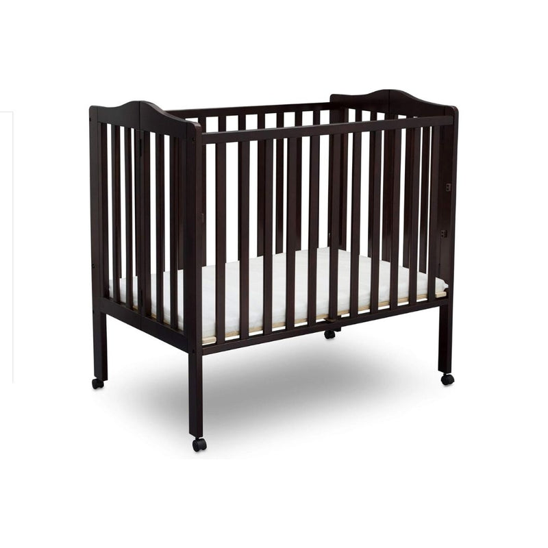 Delta Children Folding Portable Mini Baby Crib