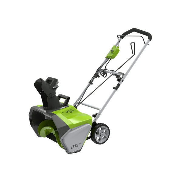 Greenworks 20″ 13 Amp Corded Electric Snow Thrower