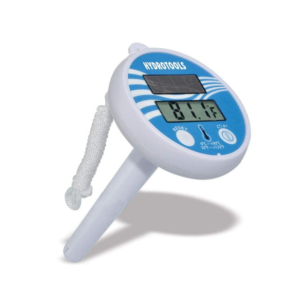 Solar Powered Floating Digital LCD Thermometer