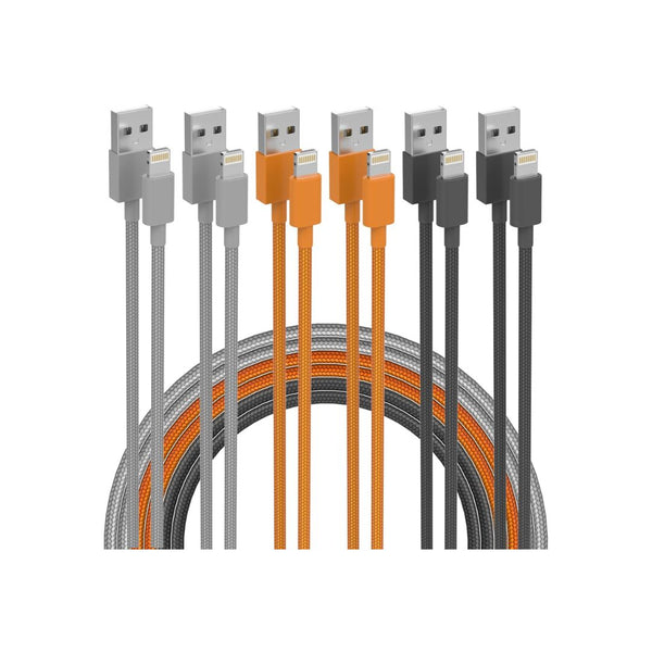 6-Pack iPhone Lightning Cables