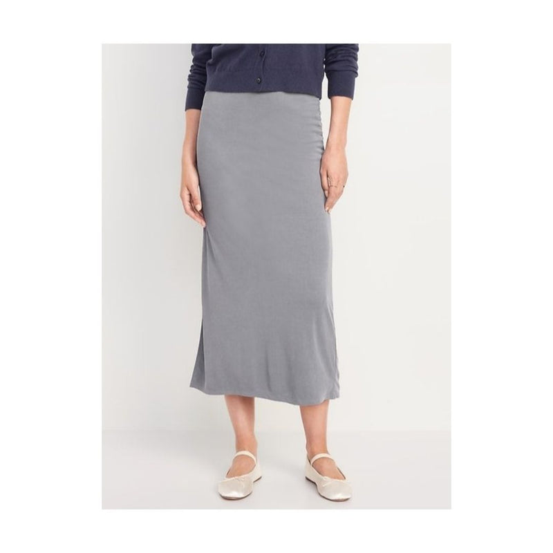 Women's Ribbed Maxi Skirt