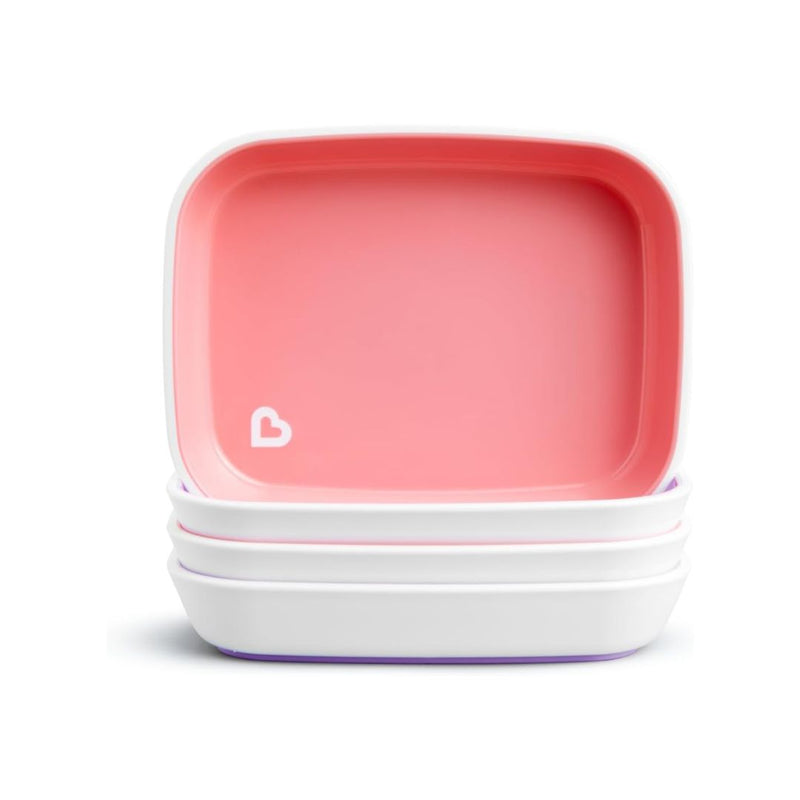 Munchkin Splash 4 Piece Toddler Plates