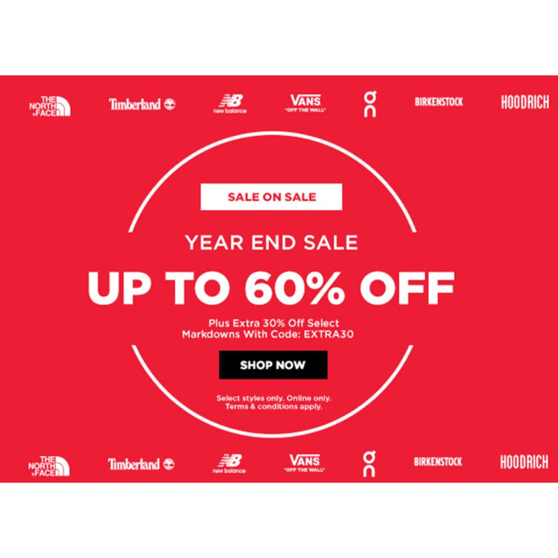 Up To 60% Finish Line + Extra 30% Off Select Markdowns!