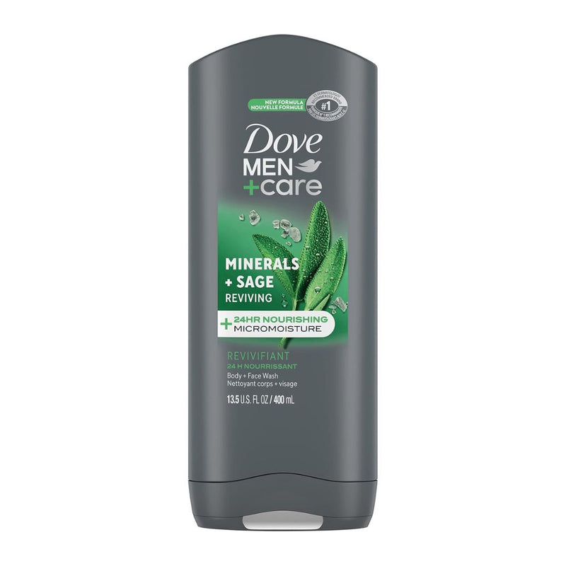 DOVE MEN + CARE Reviving Minerals & Sage Body and Face Wash