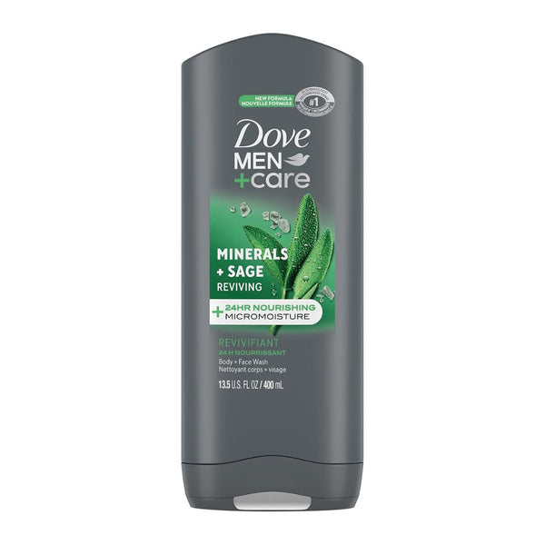 DOVE MEN + CARE Reviving Minerals & Sage Body and Face Wash