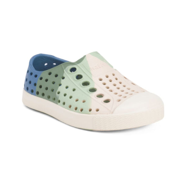 Native Jefferson Bloom Marble Kids Slip On Shoes
