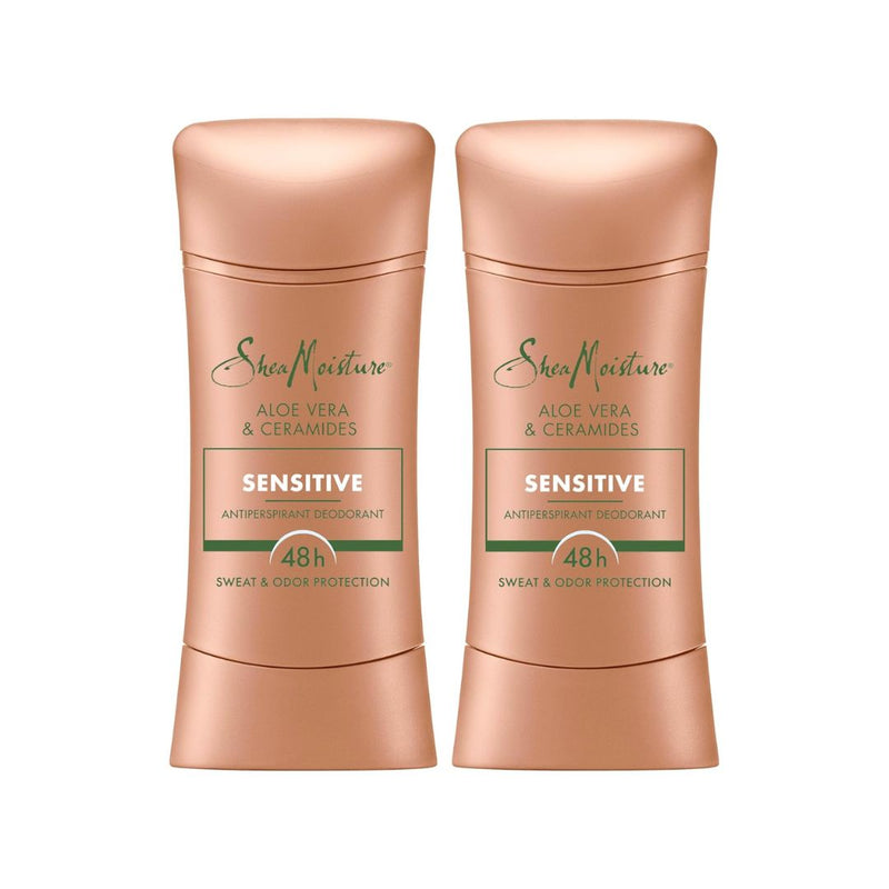 2 SheaMoisture Antiperspirant Deodorant Stick