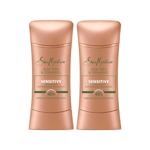 2 SheaMoisture Antiperspirant Deodorant Stick