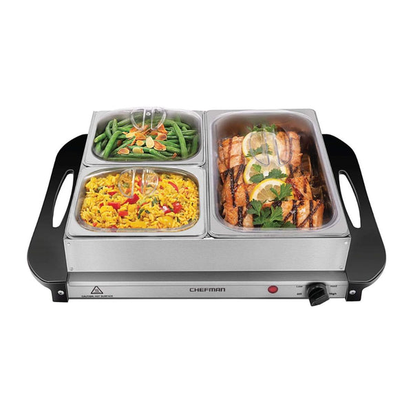 Chefman Electric Buffet Server + Warming Tray
