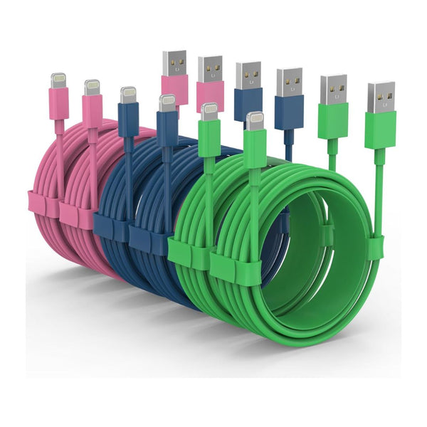 6-Pack iPhone Charger Cables