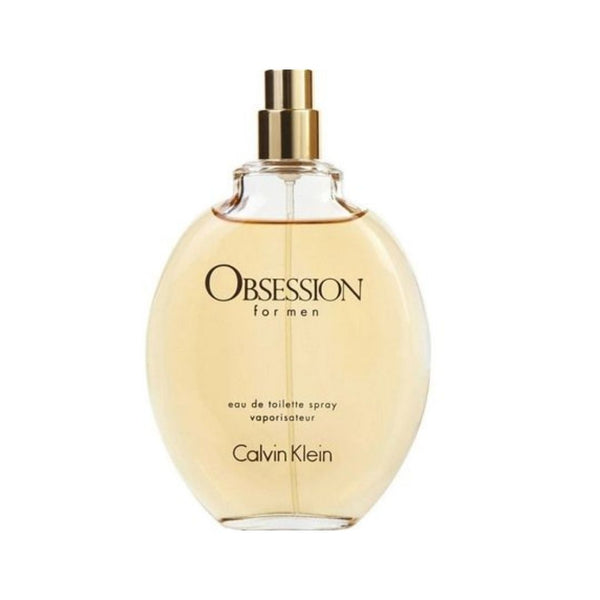 Obsession Men Calvin Klein EDT Spray No Cap Tester 4.0 Oz