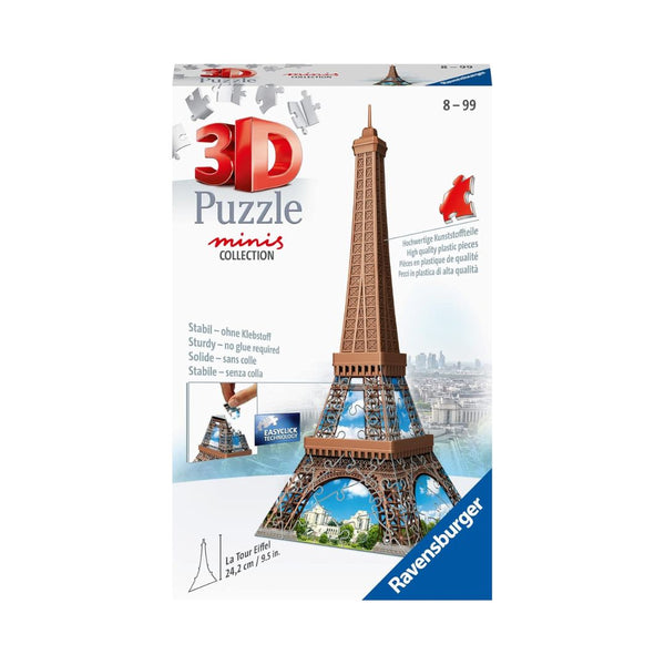 Ravensburger Mini Eiffel Tower 54 Piece 3D Puzzle