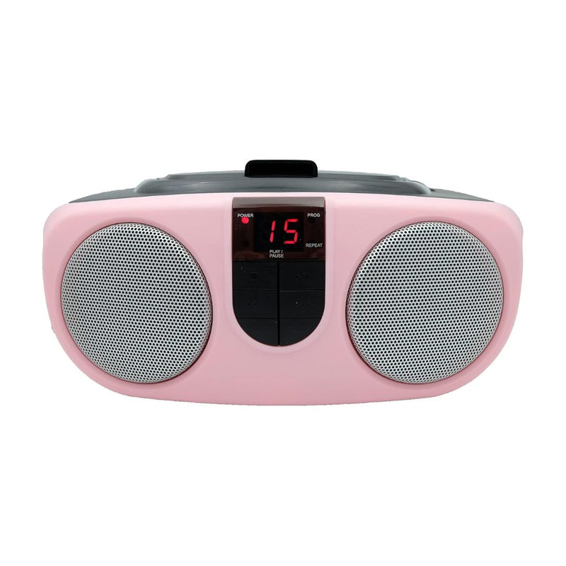 Portable CD Boombox with AM/FM Radio