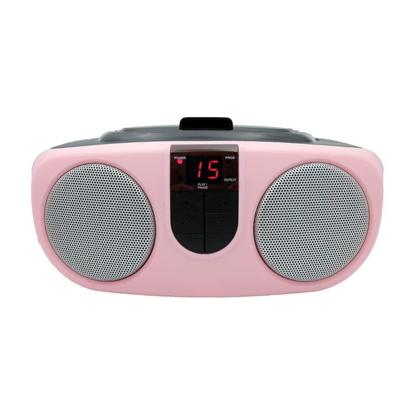 Portable CD Boombox with AM/FM Radio