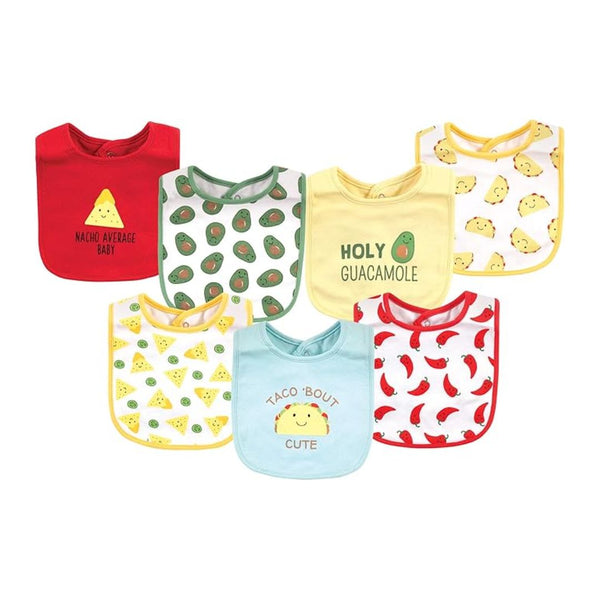 7 Hudson Baby Unisex BabyCotton Bibs