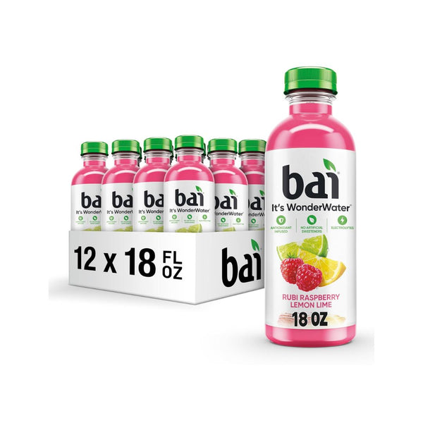 12 Bottles of Bai Antioxidant Infused Water Beverage (Many Flavors)