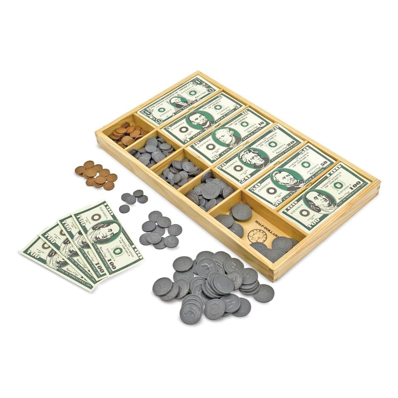 Melissa & Doug Play Money Set