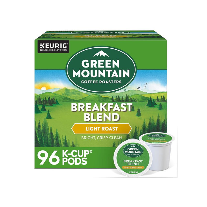 96-Count Green Mountain Breakfast Blend K-Cup Pods