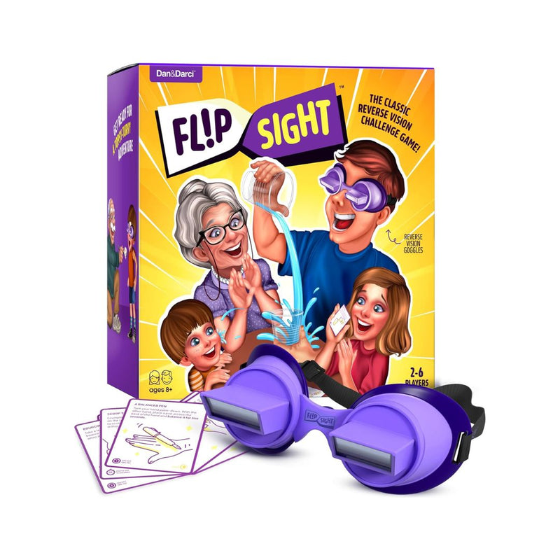 Upside Down Goggles Challenge FlipSight Family Game