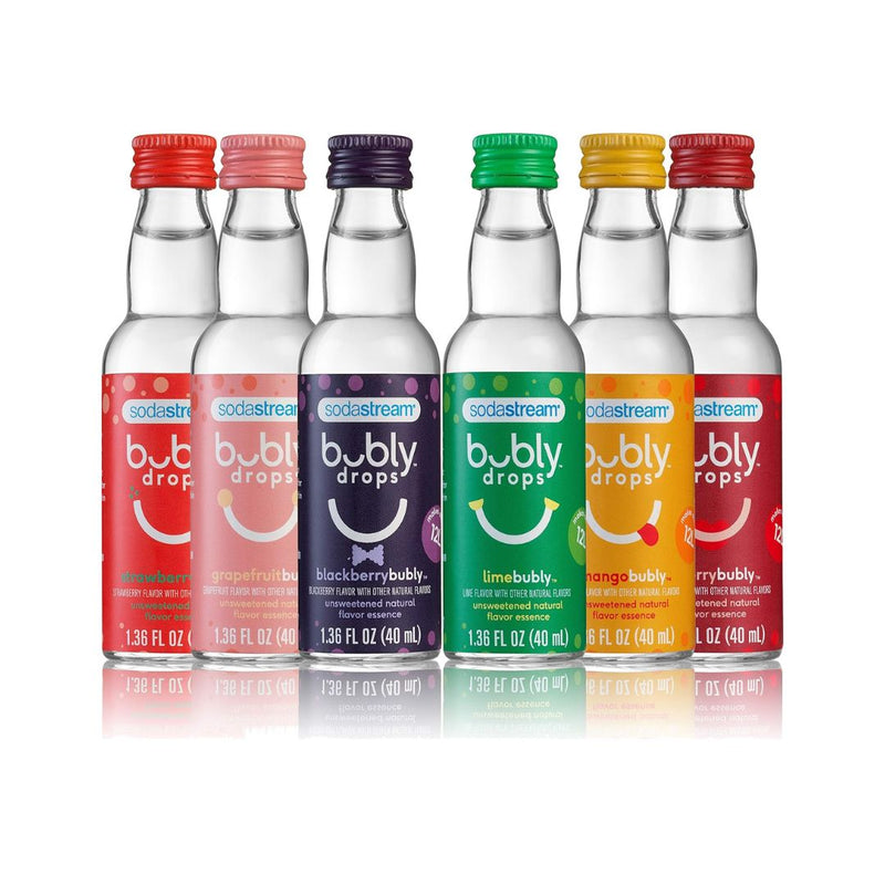 Pack of 6 SodaStream Bubly Fruit Drops