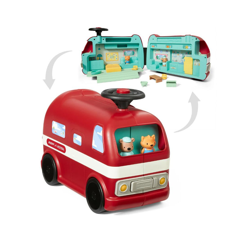 Radio Flyer Ride & Play Camper Playset Ride-on