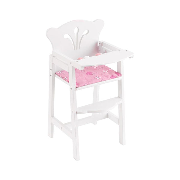 KidKraft Lil’ Doll Wooden High Chair for 18-Inch Dolls
