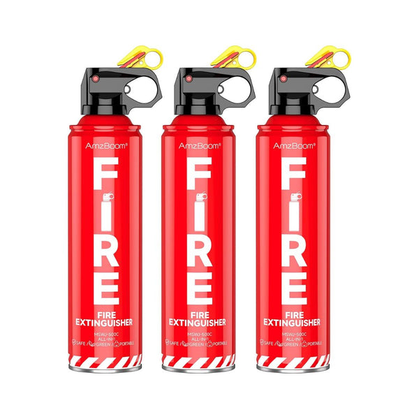 3 Fire Extinguishers