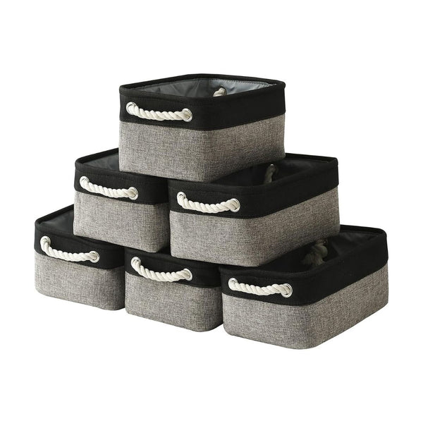 6-Pack Fabric Storage Basket