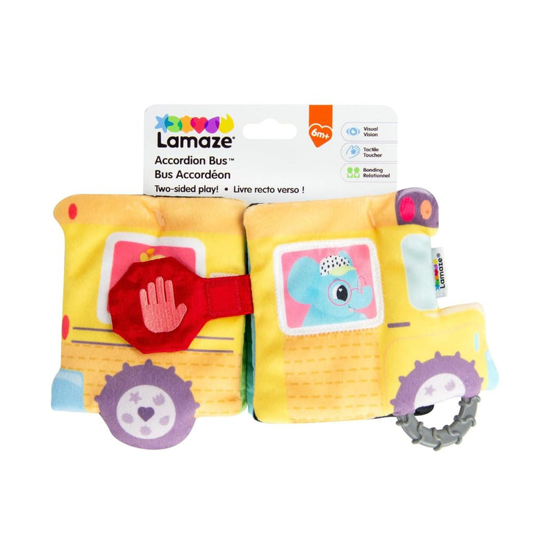 Lamaze Accordion Bus Baby Playmat with Mirror & Crinkle Pages
