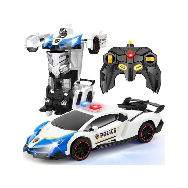 Transforming RC Police Car