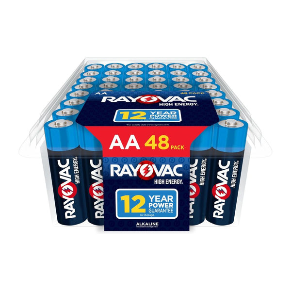 48 Rayovac High Energy AA Batteries