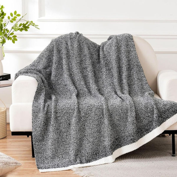 Knitted Throw Blanket