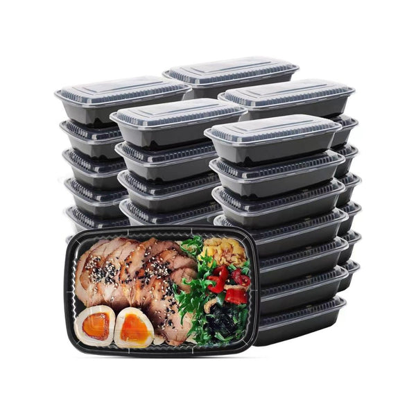 50-Pack 32 oz Food Storage Containers with Lids