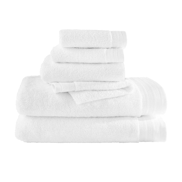 6-Piece Egyptian Cotton Tencel Lyocell Bath Towel Set