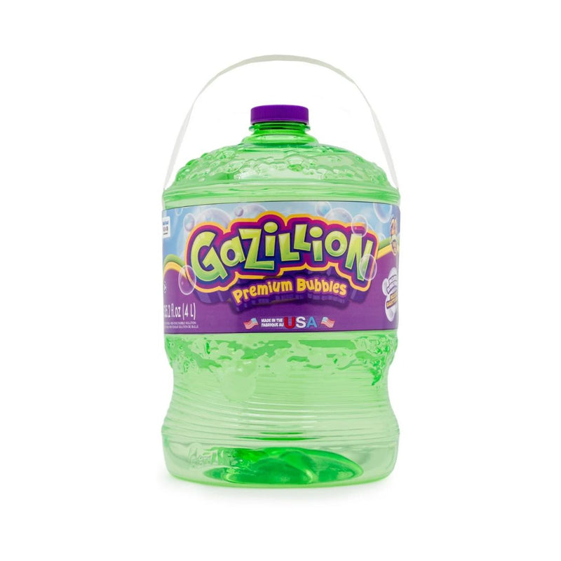 4 Liter Gazillion Bubbles Premium Bubble Solution with Wand