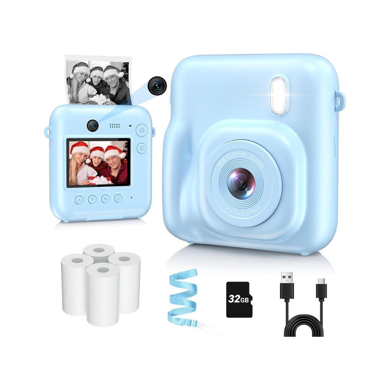 Kids Instant Print Camera (4 Colors)