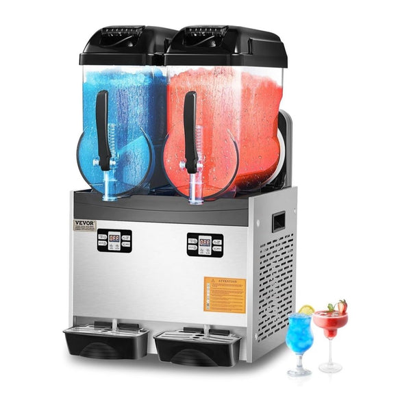 VEVOR Double-Tank 12L Slushy Machine
