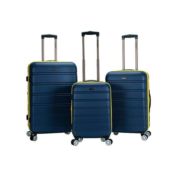 3-Pcs Rockland Hardside Expandable Spinner Wheel Luggage Set