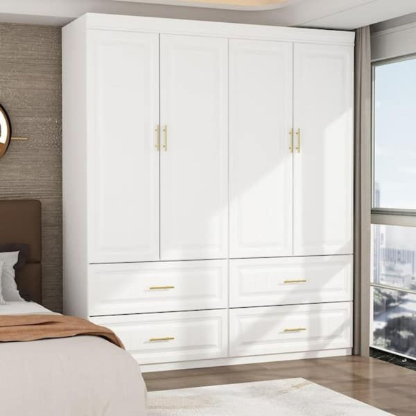 4-Door Big Wardrobe Armoires