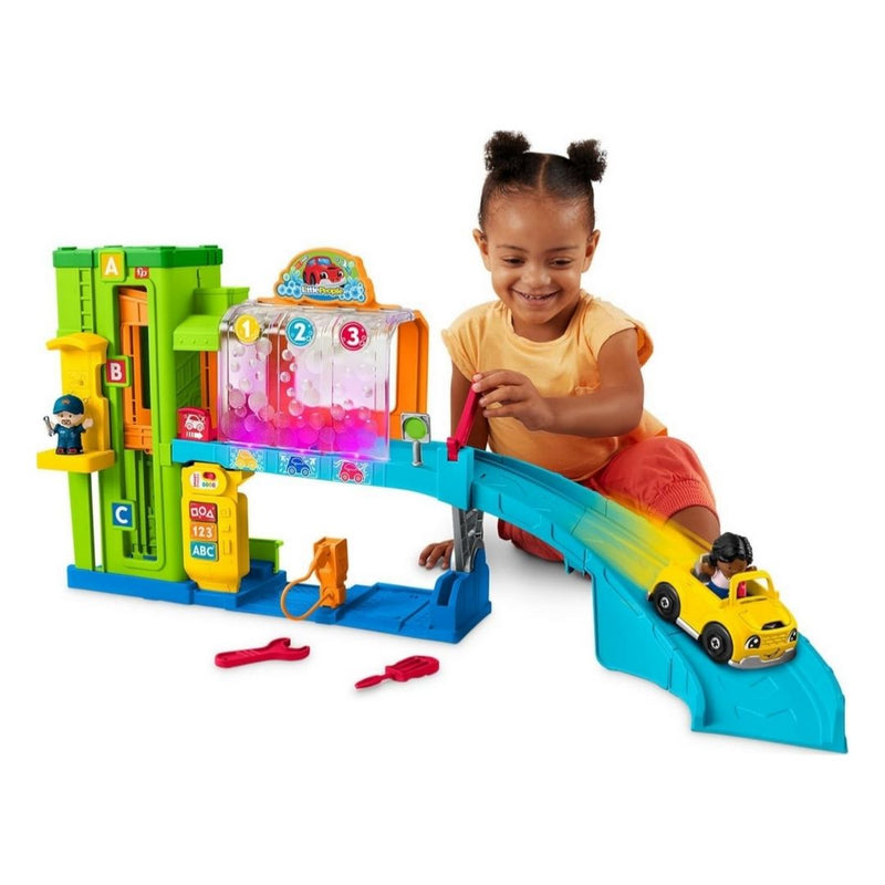 Fisher-Price Light-Up Learning Garage Playset