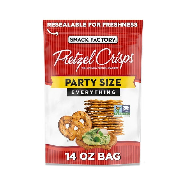 Snack Factory Everything Pretzel Crisps