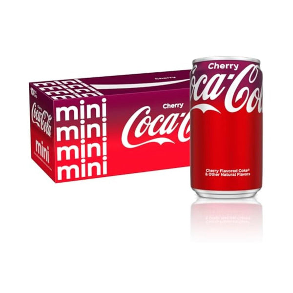 10 Mini-Cans of Cherry Coke or Sprite Zero