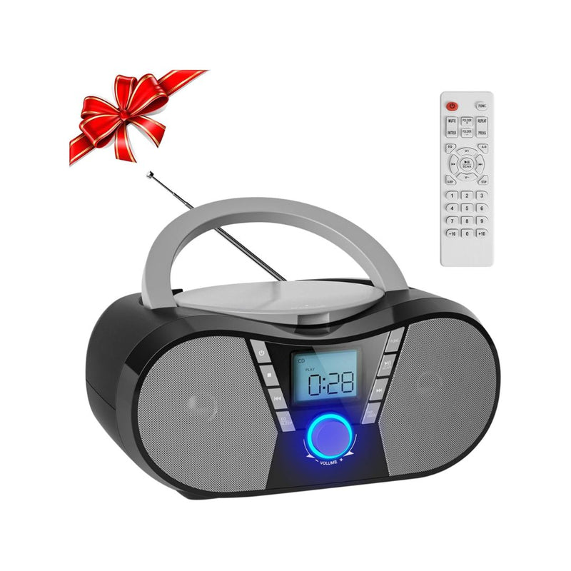 Boombox CD Player with Bluetooth And USB Port