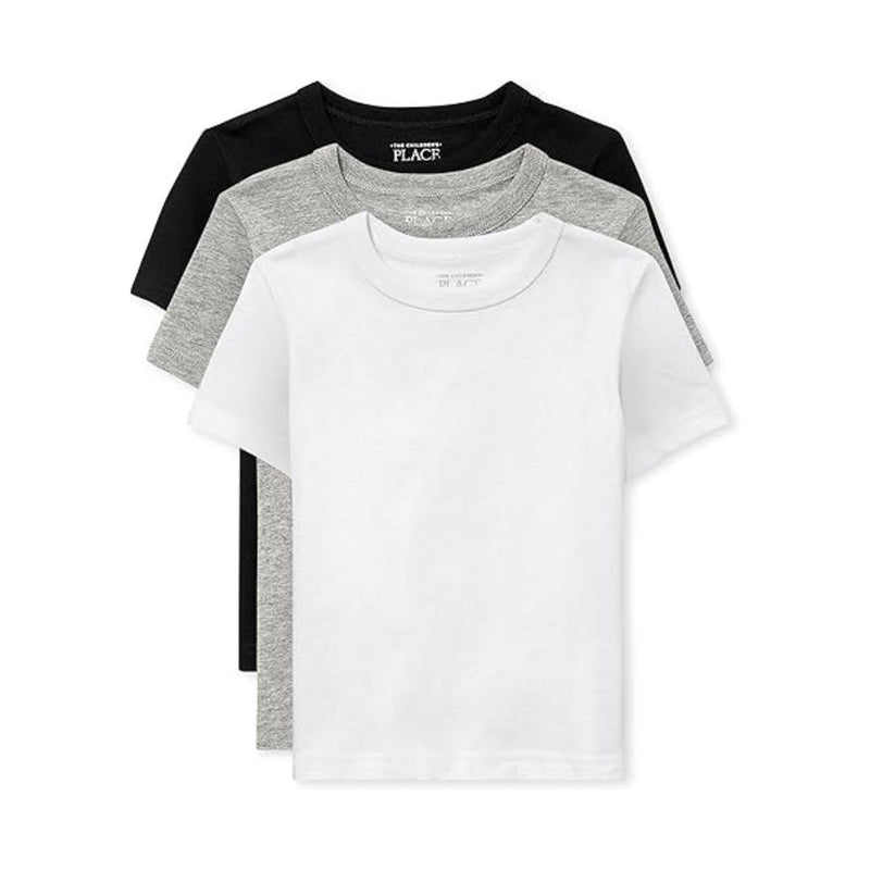 3-Pack The Children's Place Baby-Boys And Toddler Basic Short Sleeve Tee