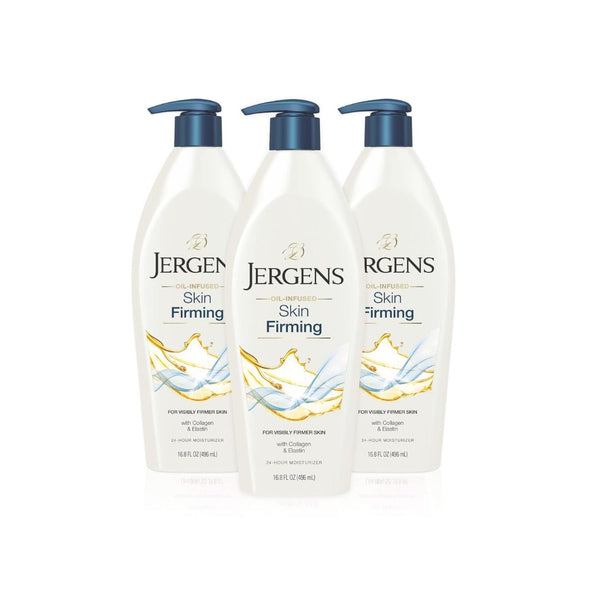 3 Bottles of Jergens Skin Firming Body Lotion