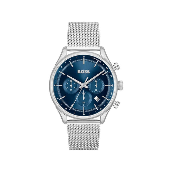 BOSS Gregor Men's Chronograph Mesh Bracelet Watch