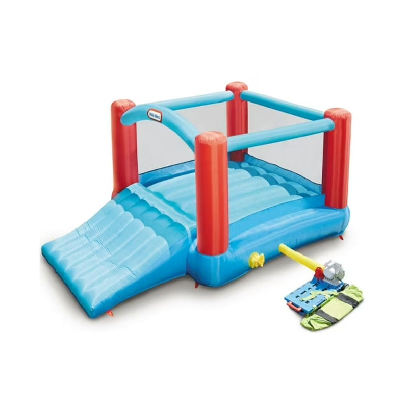 Little Tikes Pack 'n Roll 7'x7' Inflatable Bounce House with Slide