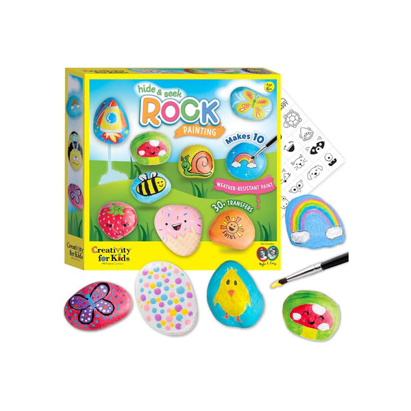 Creativity For Kids Hide and Seek Rock Painting Kit